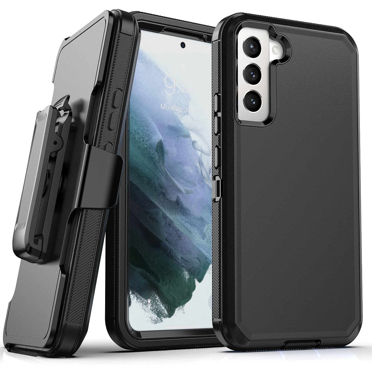 For Samsung Galaxy S21+ S21 Ultra S21 FE Shockproof Phone Case Cover / Belt Clip