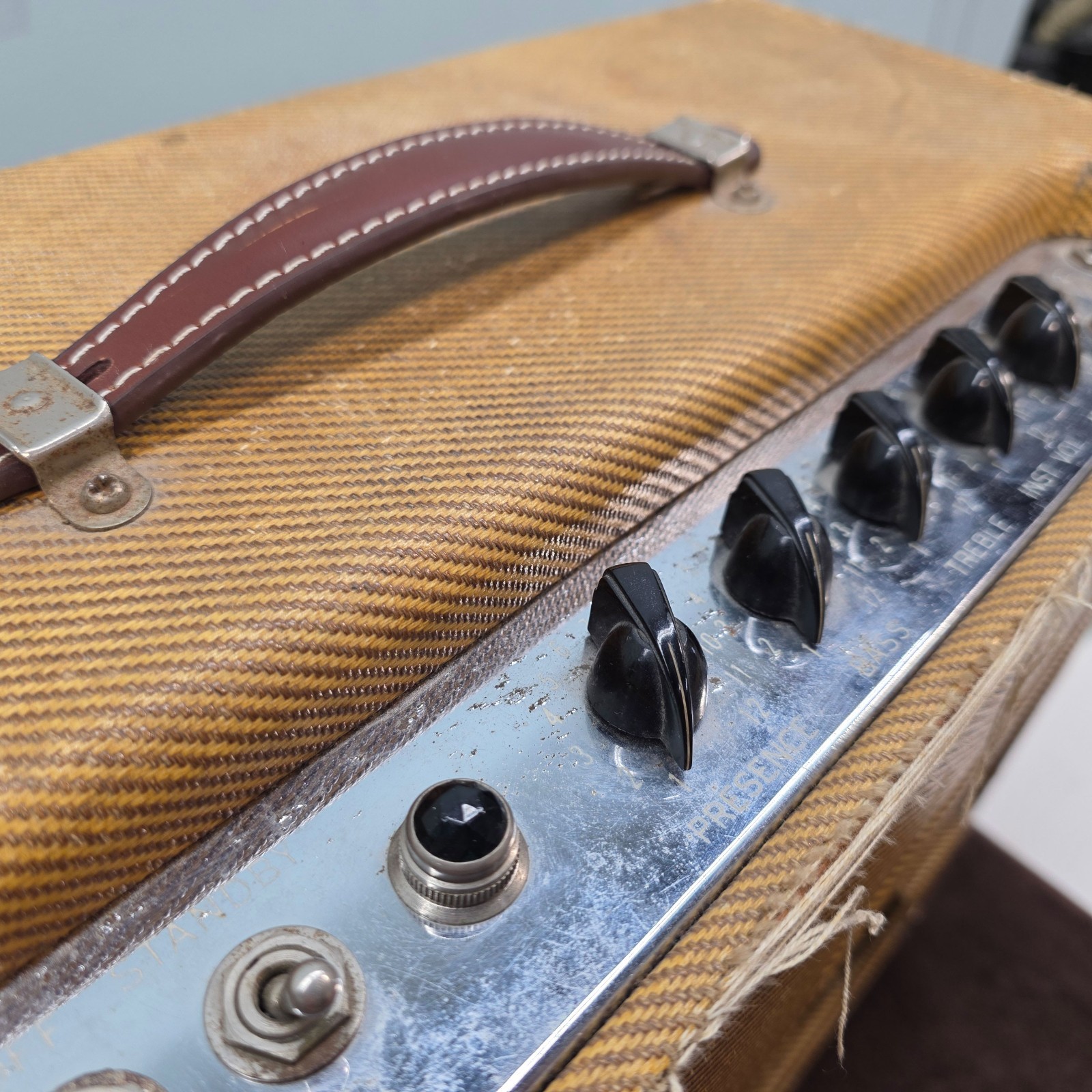 Fender 1957 Super Amp Narrow Panel 5E4 (624) USED *VINTAGE*