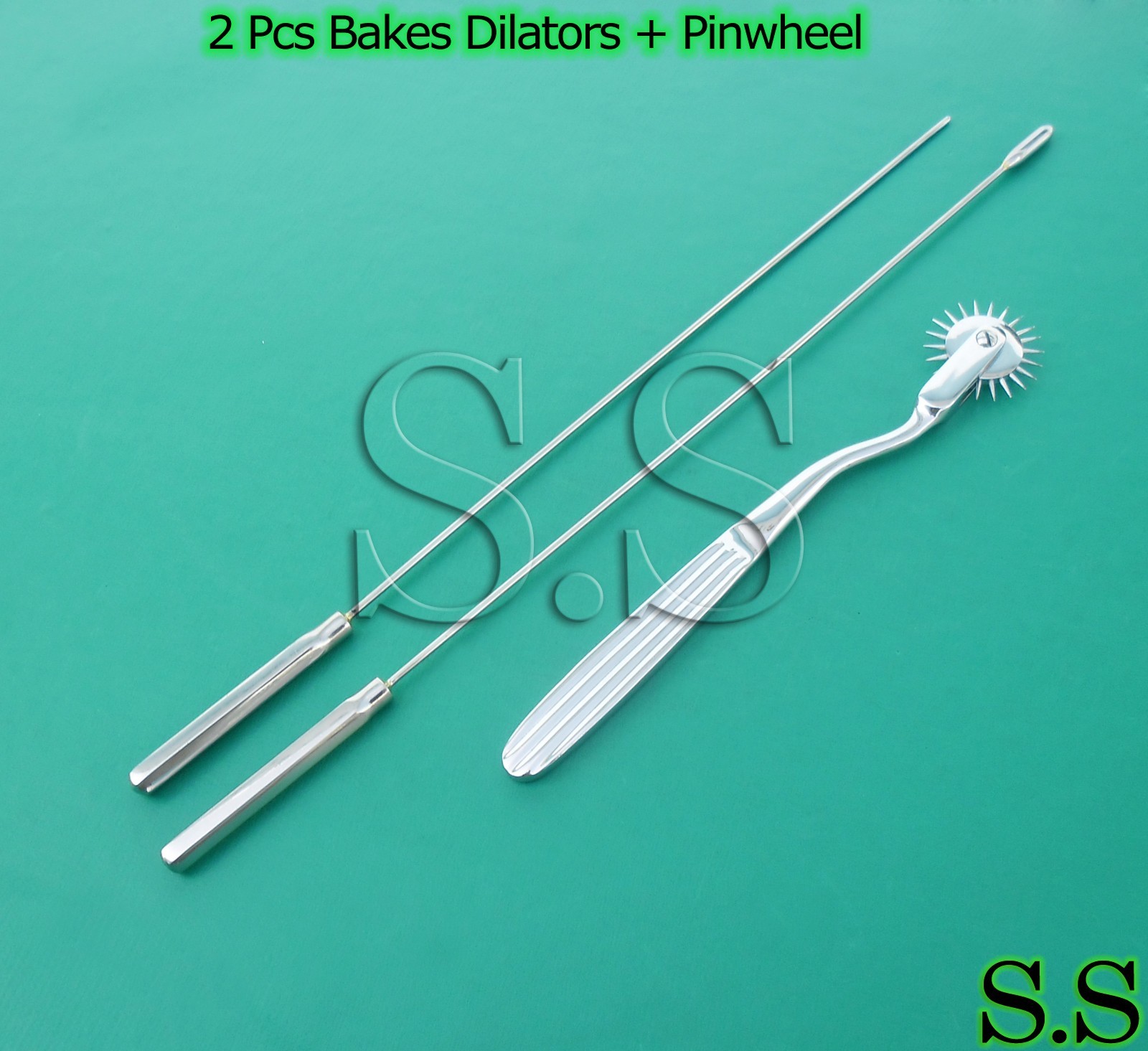 Two Pcs Bakes Rosebud  Sounds 2MM & 5MM PINWHEEL