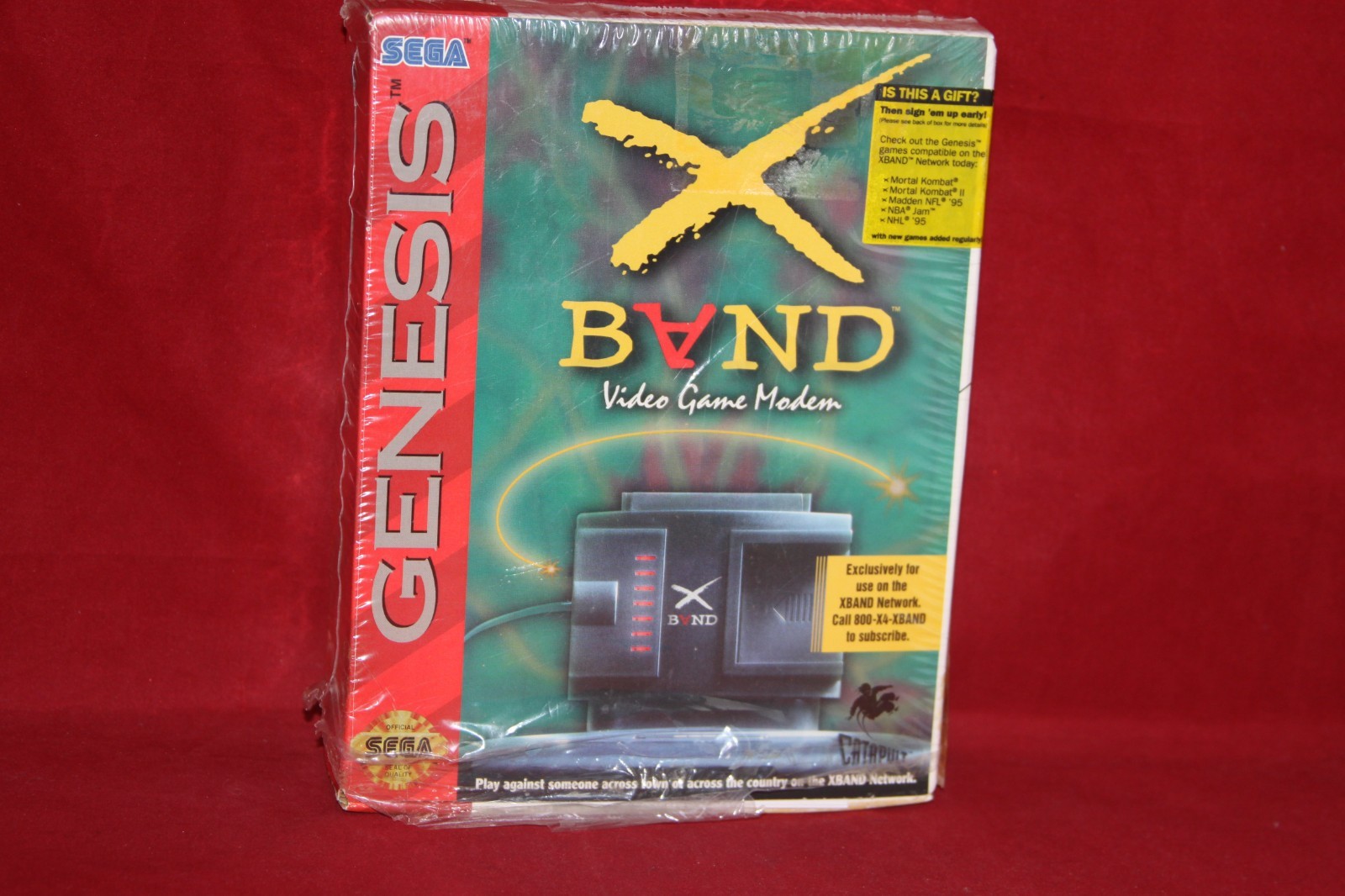 SEGA Genesis X-BAND (X BAND) Video Game Modem