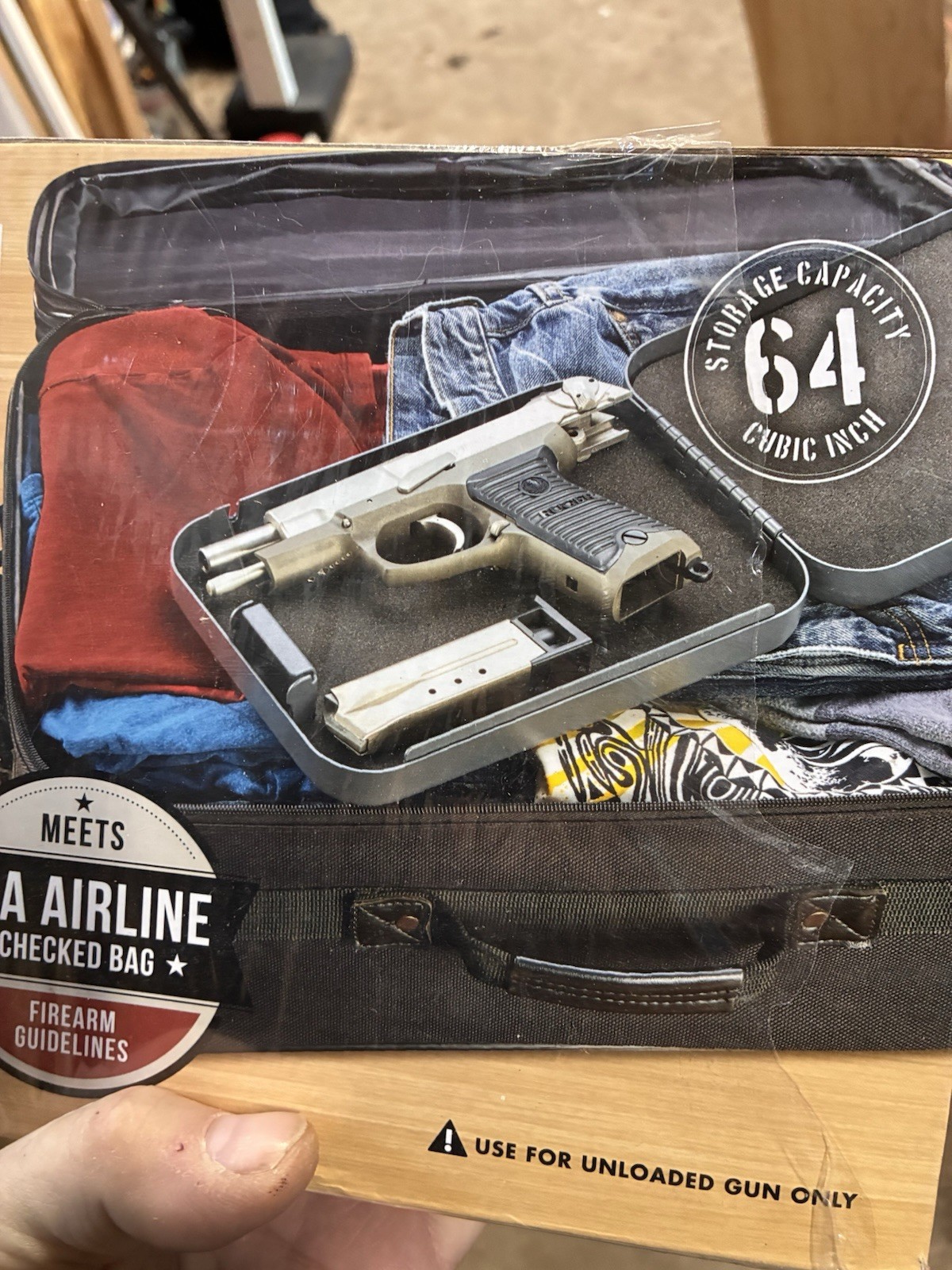 Union Portable Security Safe - TSA Approved - Sealed - NIB