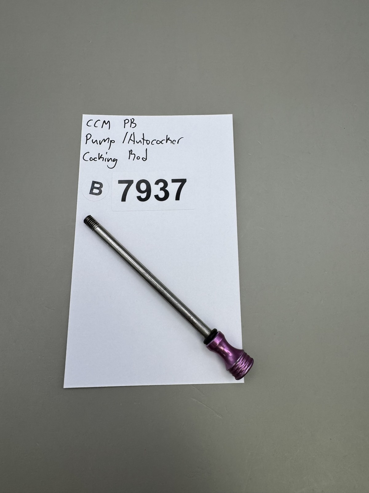 CCM Pump Autococker Cocking Rod Purple