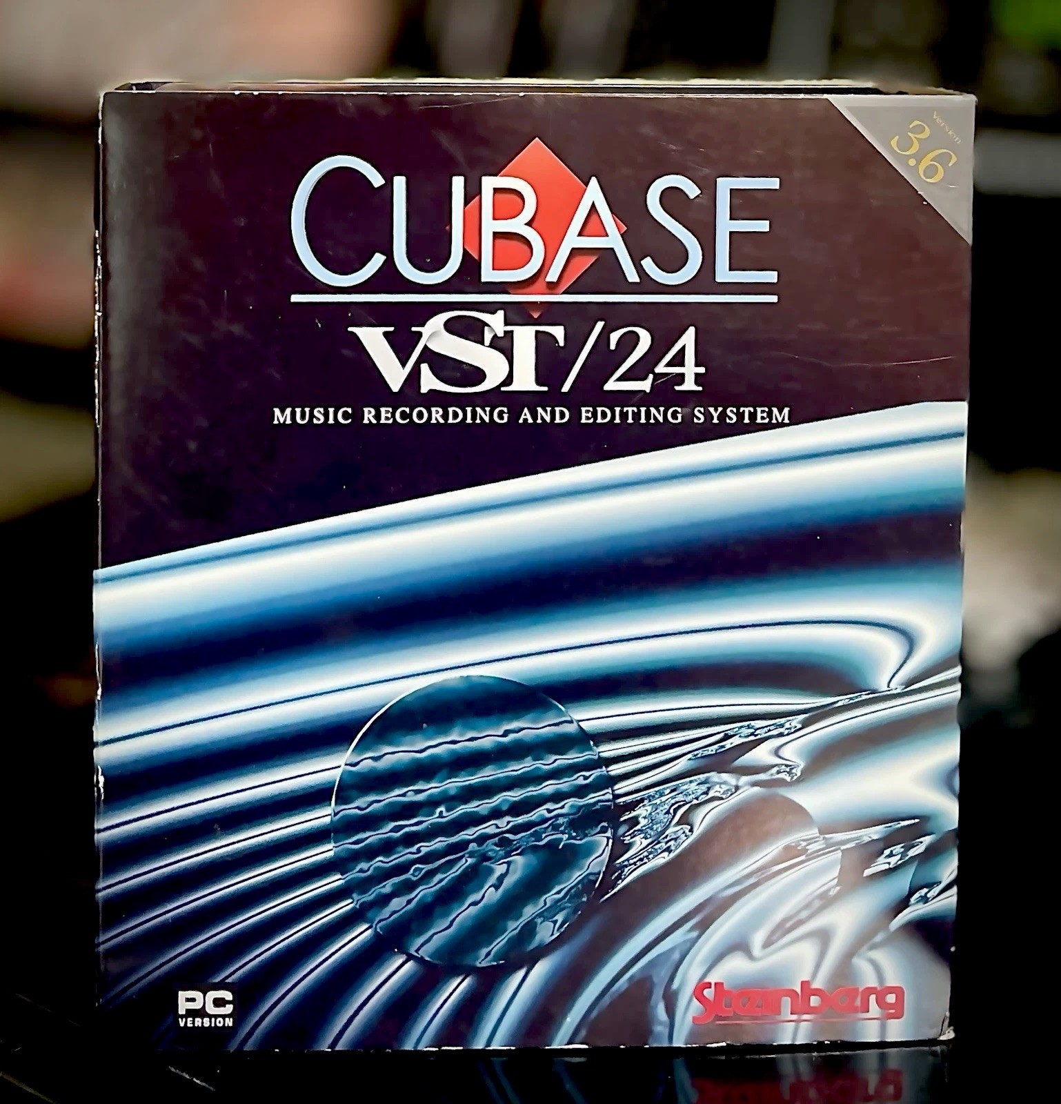 Cubase VST/24 • 3.6 Studio Recording Software DAW Complete In Big Box PC Windows