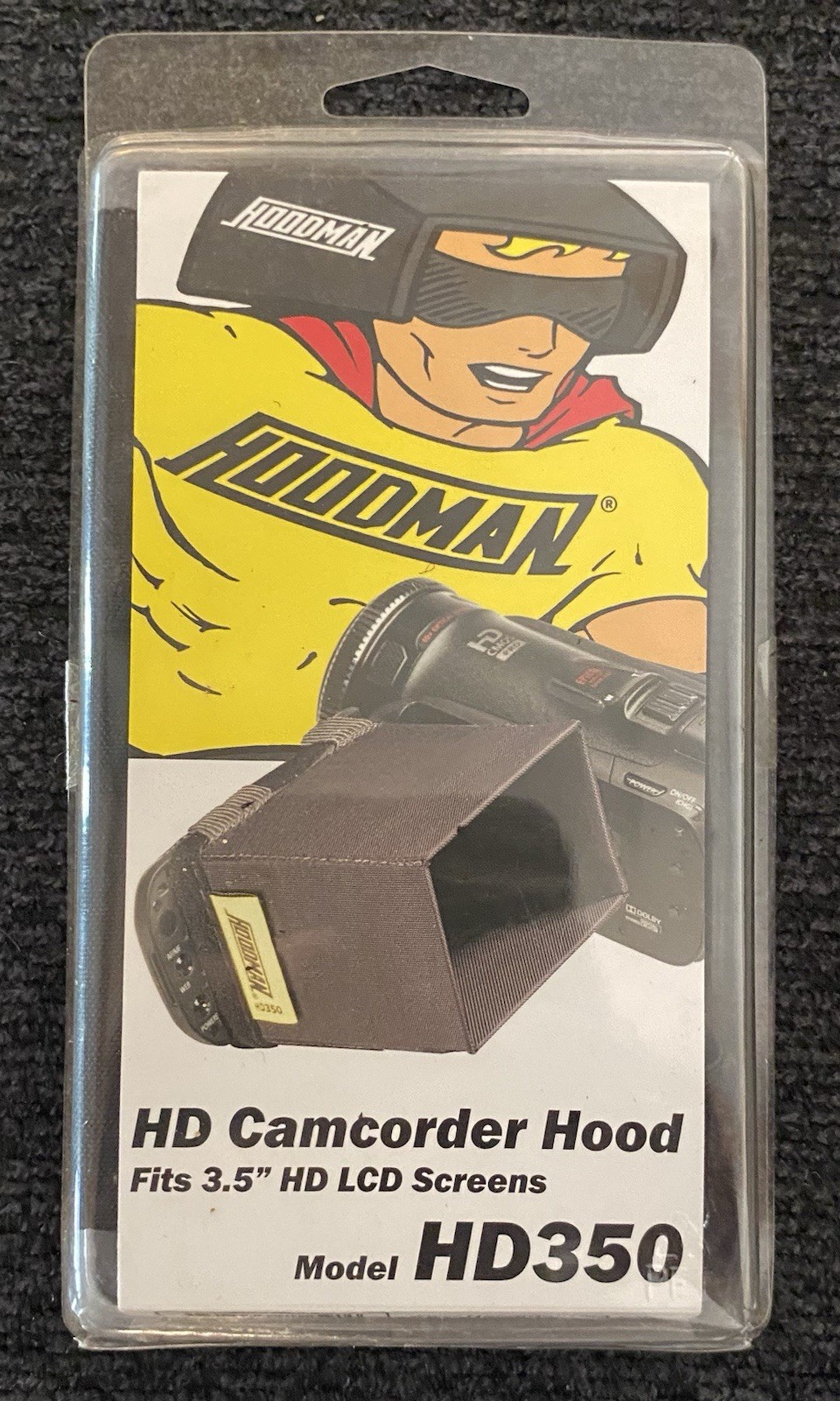 Brand New Hoodman HD350 Video LCD Camcorder Hood Fits 3.5” Screens