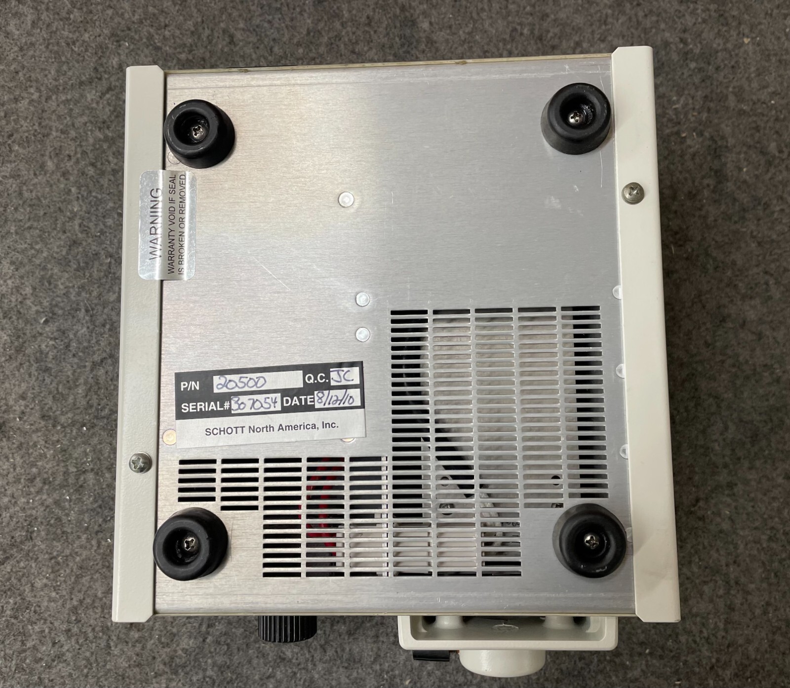 Schott A20500 Ace I Eke Fiber Optic Light Source Illuminator
