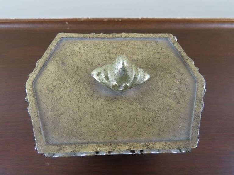 Composite Lidded Trinket Box