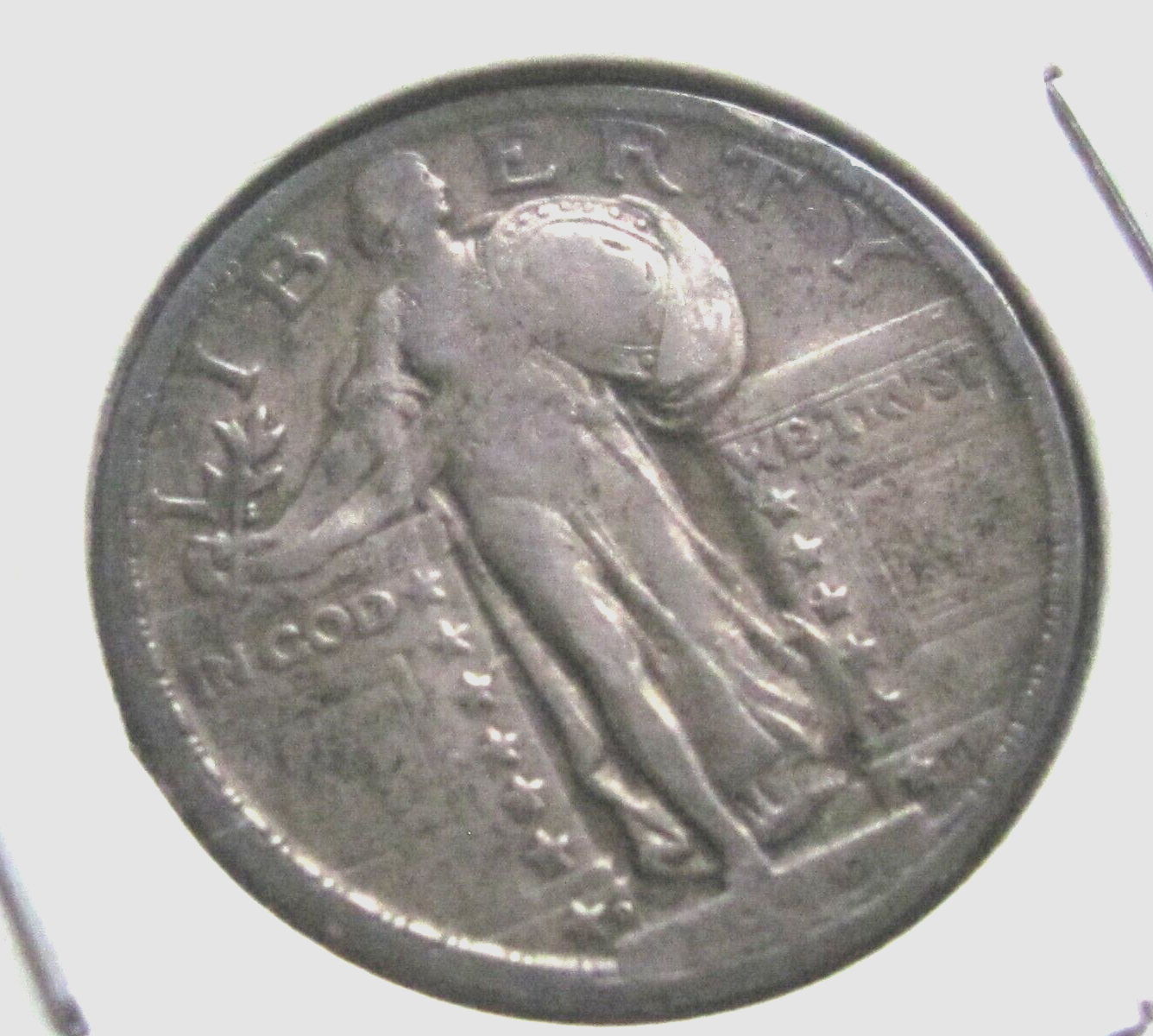 1919 D STANDING LIBERTY QUARTER, ORIGINAL, NICE