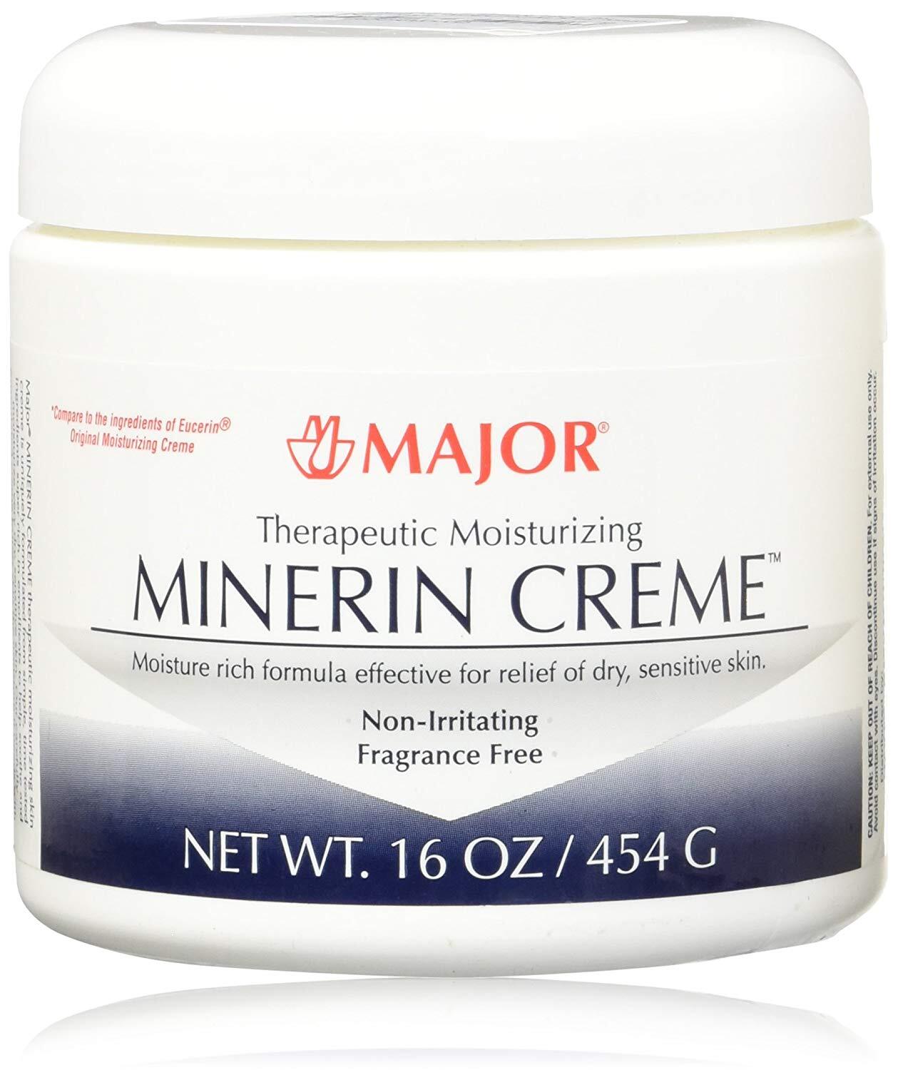 Major Minerin. (Eucerin) Therapeutic Moisturizing Creme 16 oz.