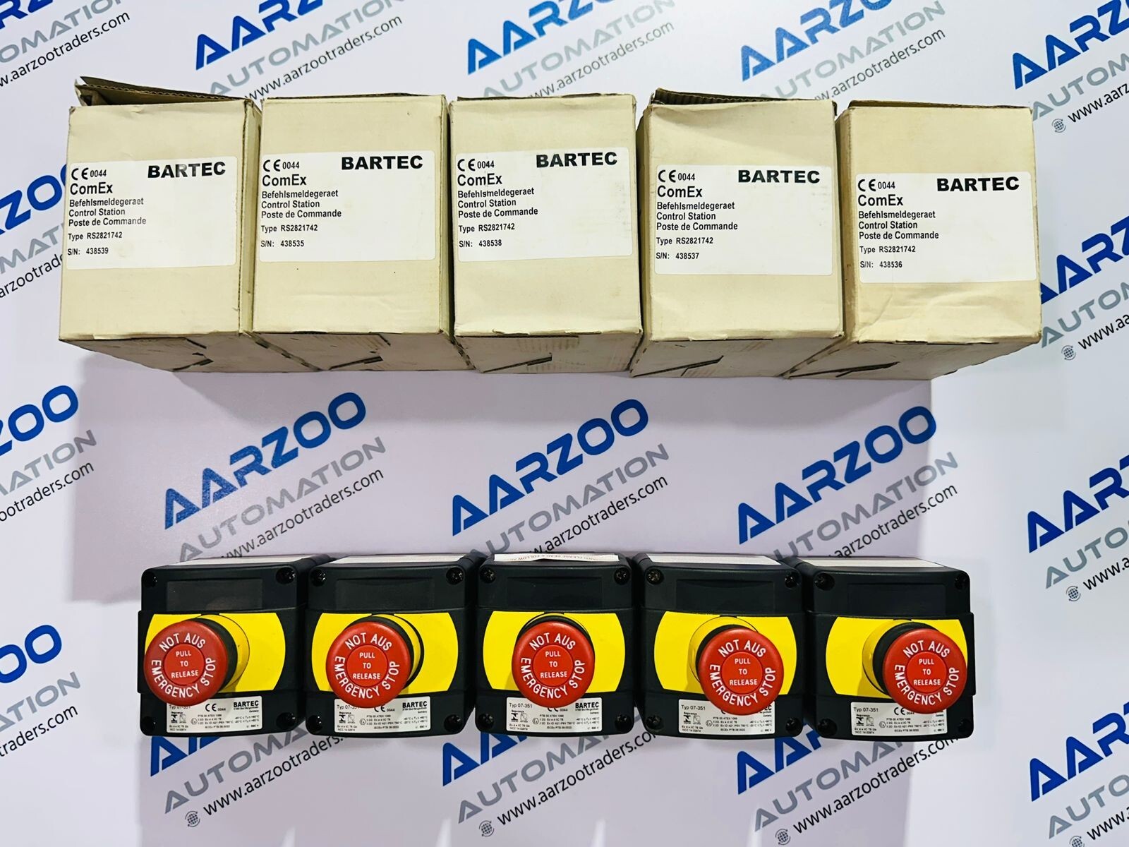 New Bartec 07-351 control station RS2821742