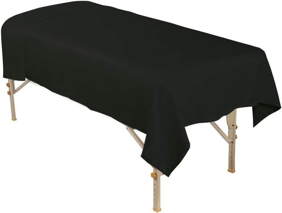 Microfiber Massage Table Flat Sheet 61"x100" - Wrinkle & Stain Resistant