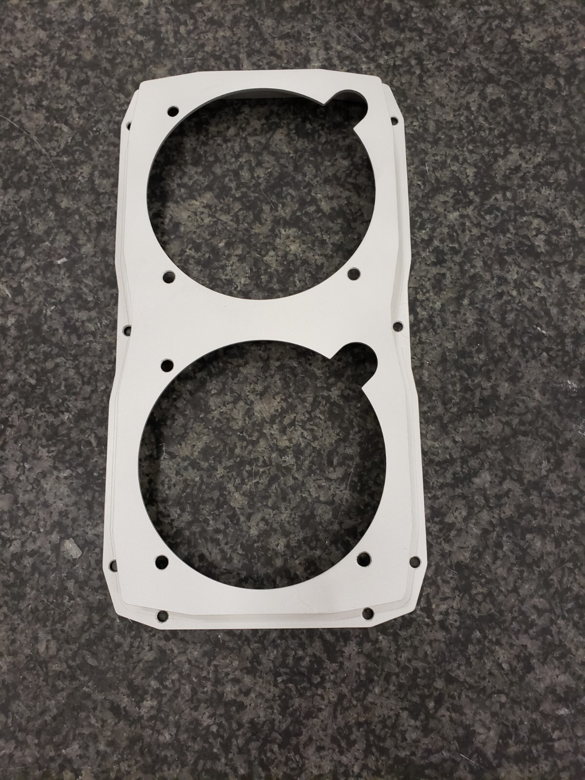 Garmin GI 275 offset Mount Bracket Plate dual