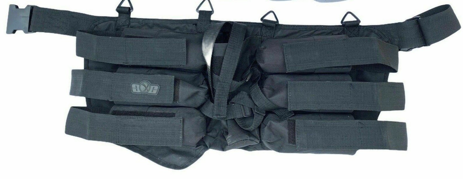 GEN X GLOBAL •  6+1 Horizontal Paintball Pod Harness • Black