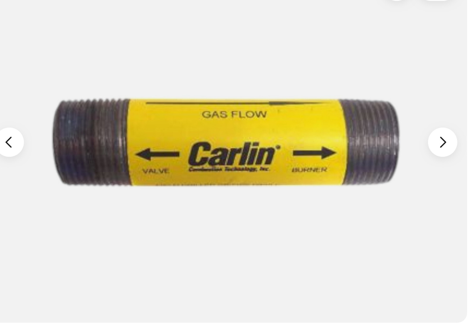 GAS ORIFICE for Carlin EZ & EZ PRO GAS BURNERS with 3/4" gas train  (3/4 x 4)