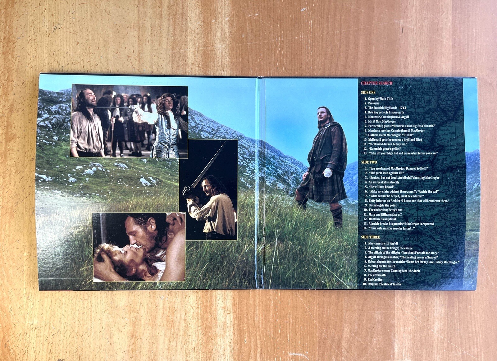 Rob Roy Deluxe Letter-Box Edition (Laserdisc, 1995)