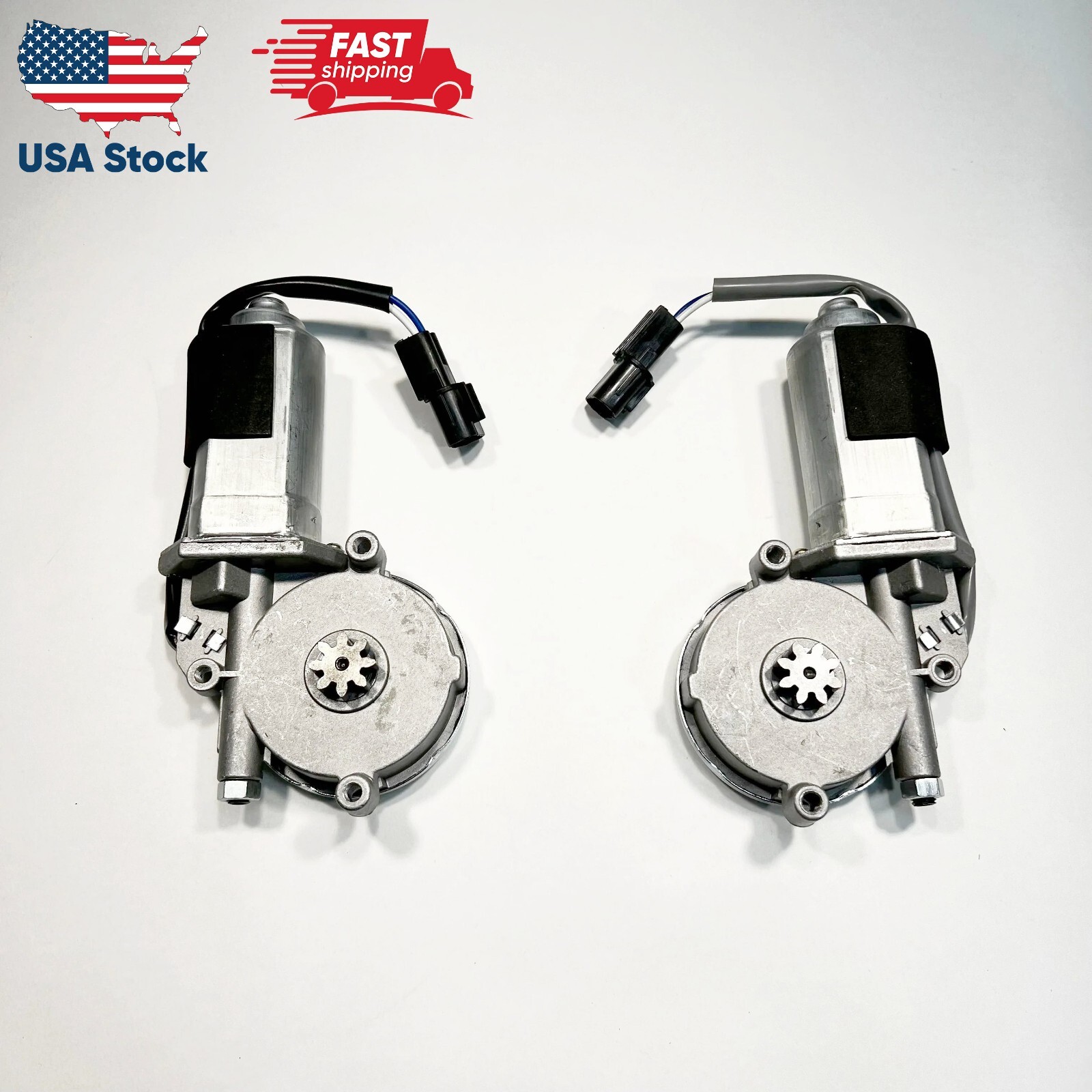 2x Power Window Motor Regulator Left Right For ISUZU NPR NQR NPR-HD NRR 00-07