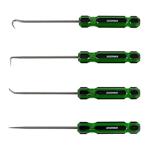 26546 4 Pc Hook & Pick Set – Automotive Seal and O-Ring Removal Tool 4 Piece