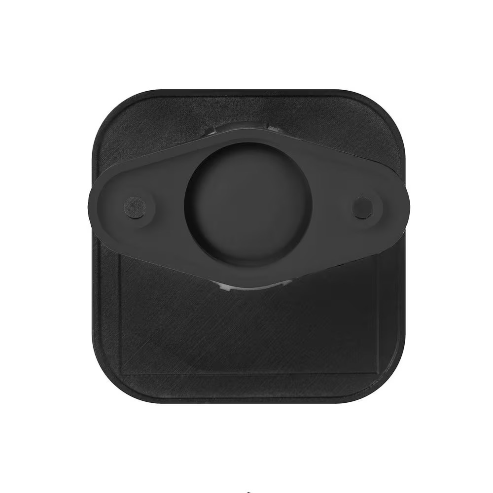 Black Plastic Wireless Battery-Operated Motion Sensor