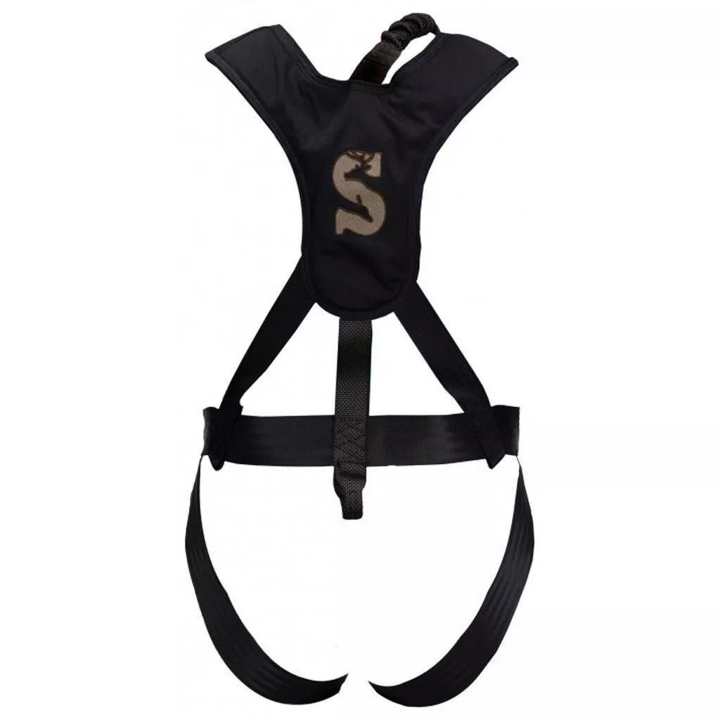 Summit Treestands Black Leather Pro Sport Safety Harness - SU83089