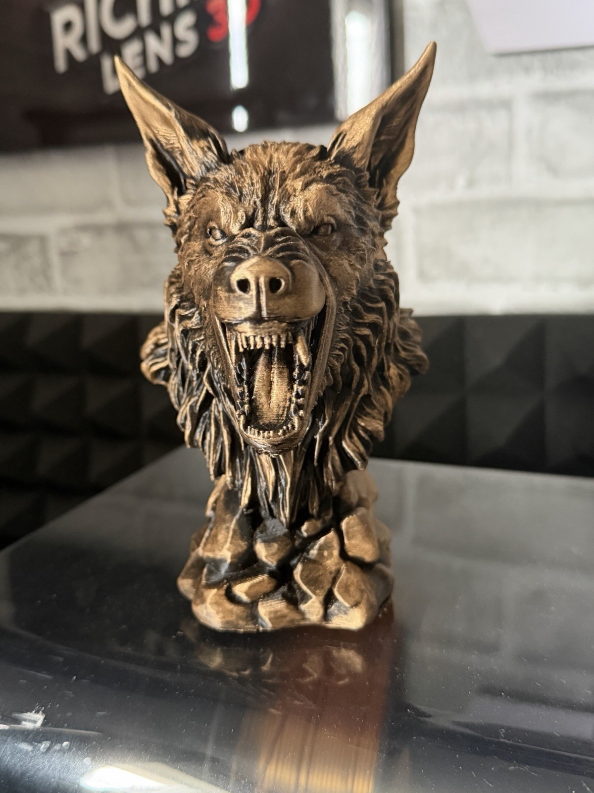 The Howling 1981 Werewolf - 3D Printed Bust.