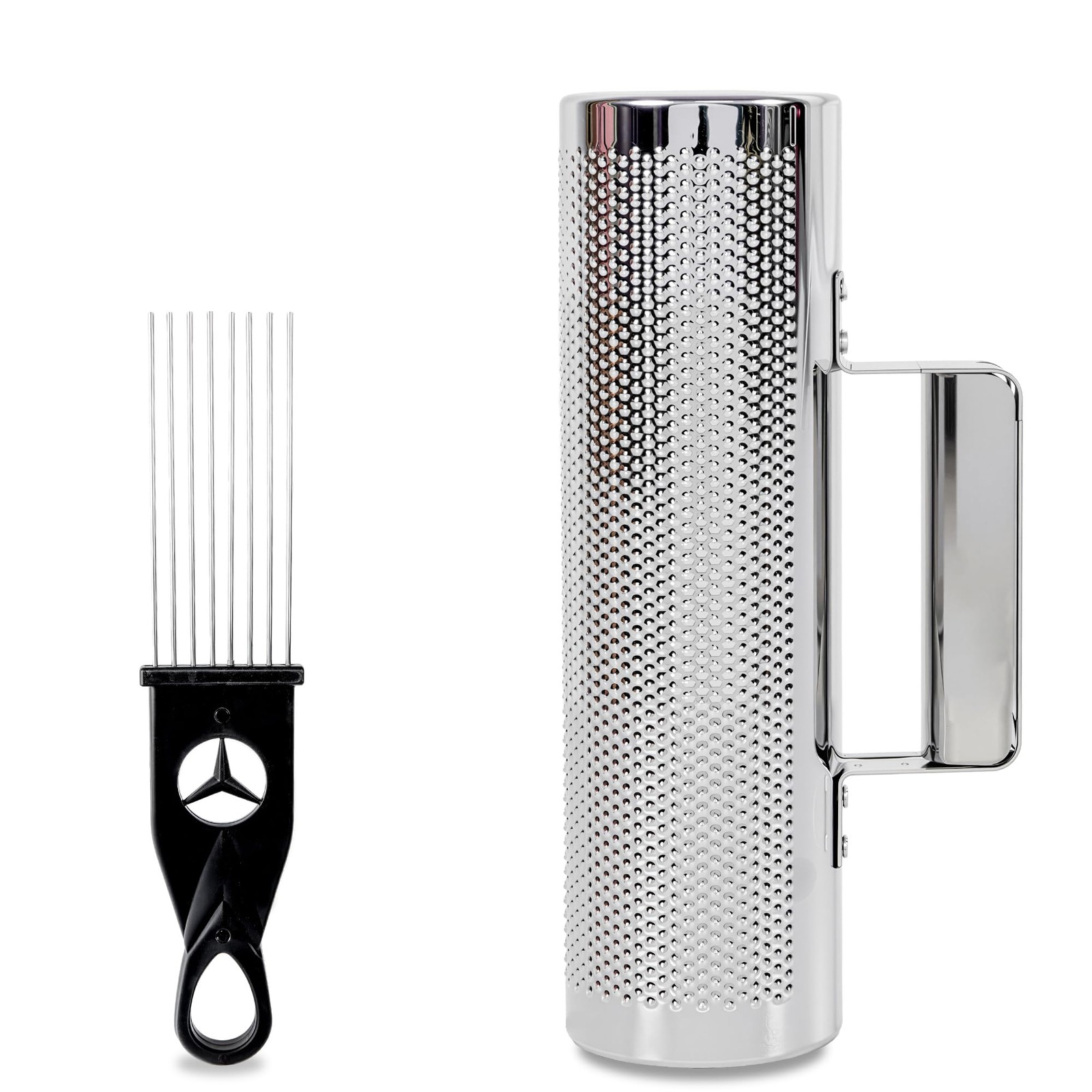 Guiro Instrument Stainless Steel Guiro 10" 3" Professional Metal Shaker with ...