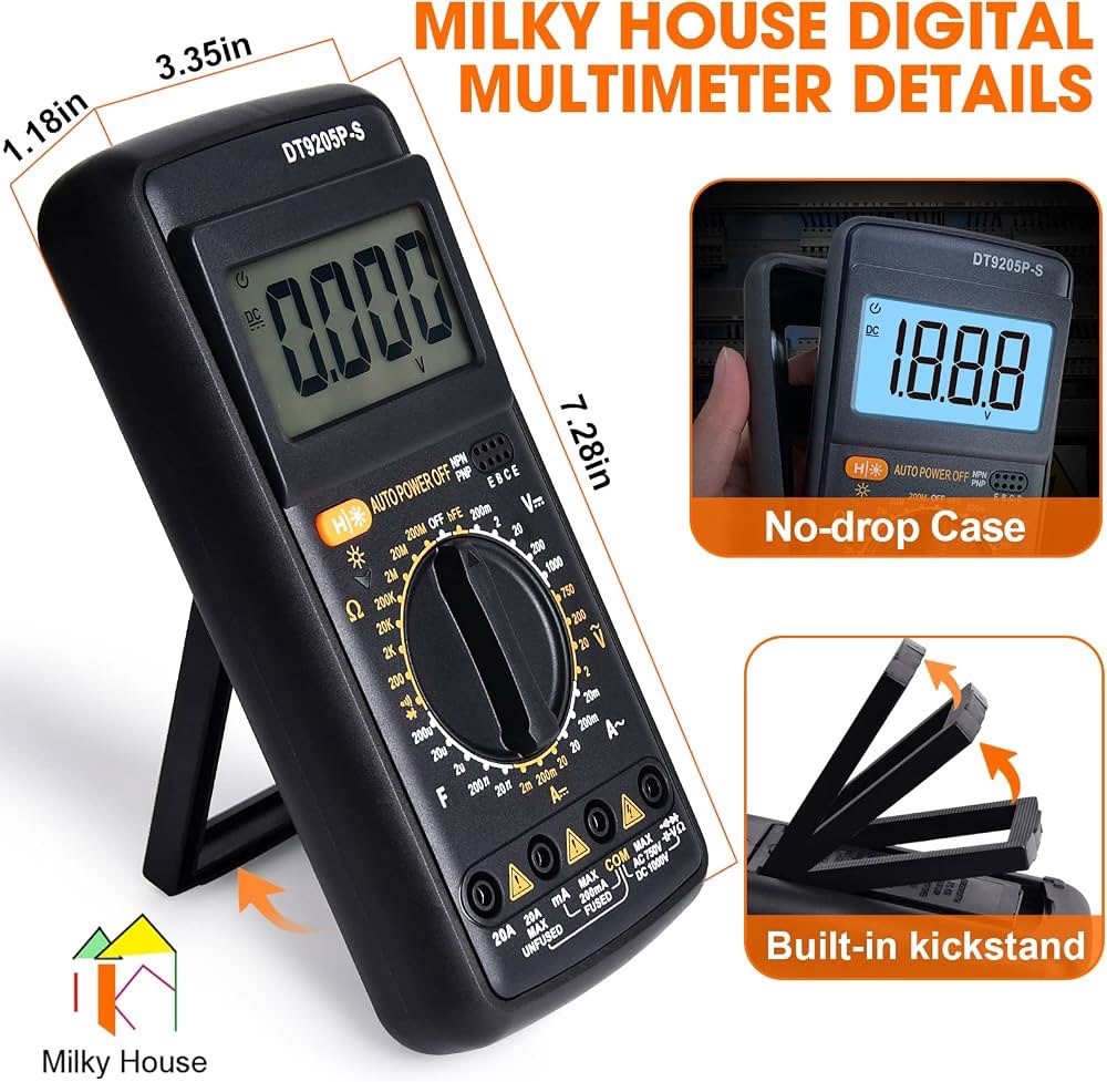 Digital Multimeter Tester, Multimeter Tester Pocket Voltmeter