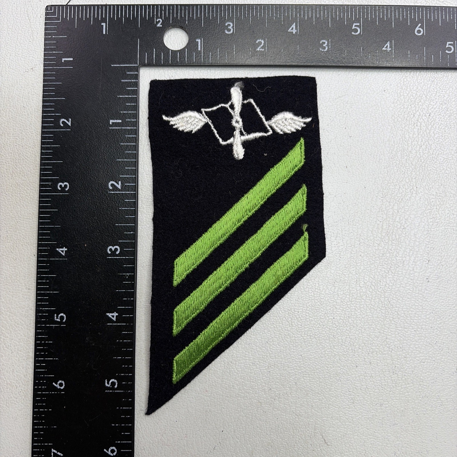 Vtg US Navy AVIATION MAINTENANCE ADMINISTRATIONMAN Combo Rate Badge Patch 00!D