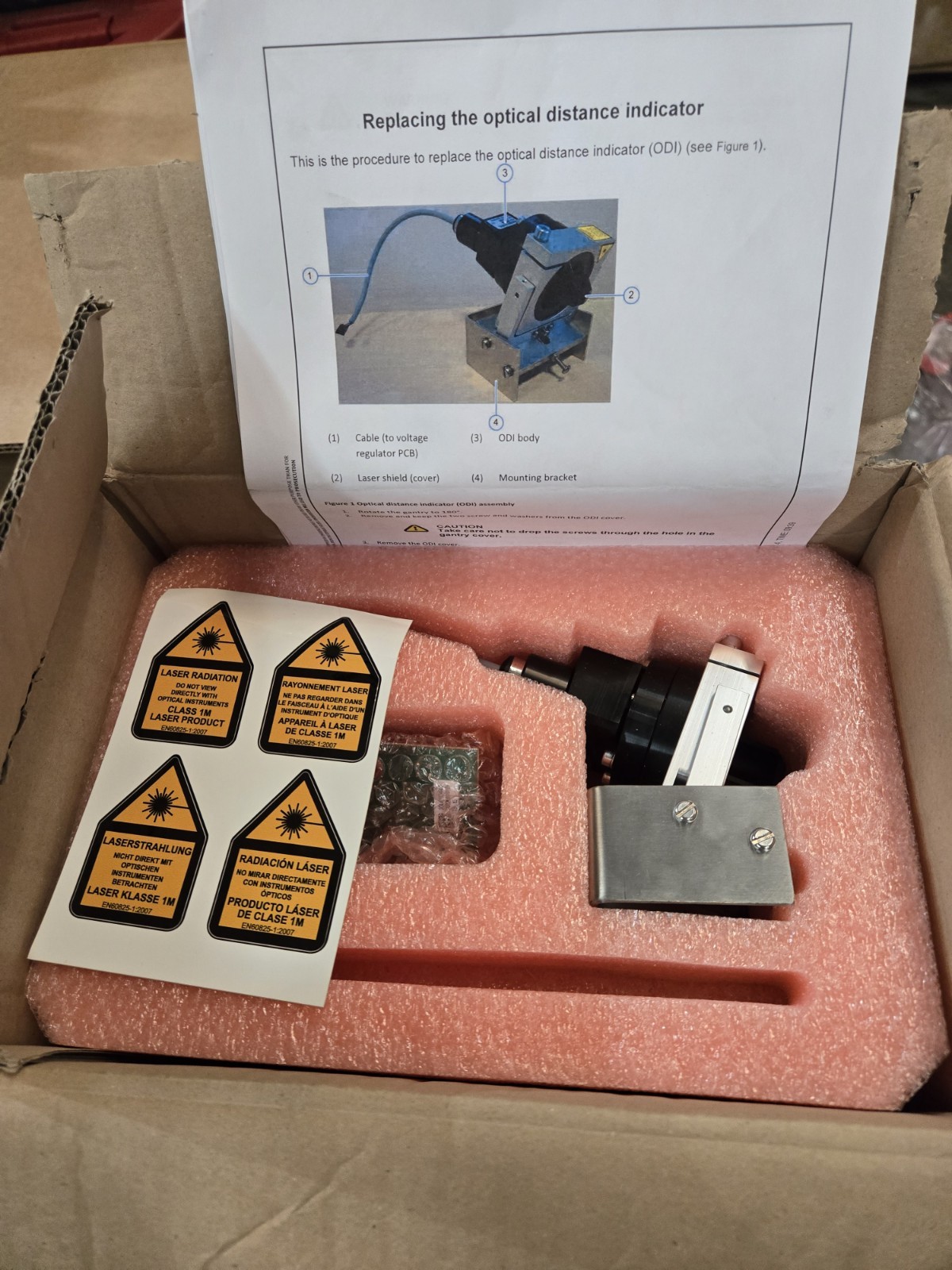 Z-LASER Z40M18DM5-F-640-RF-EL Optical Distance Indicator ODI Laser