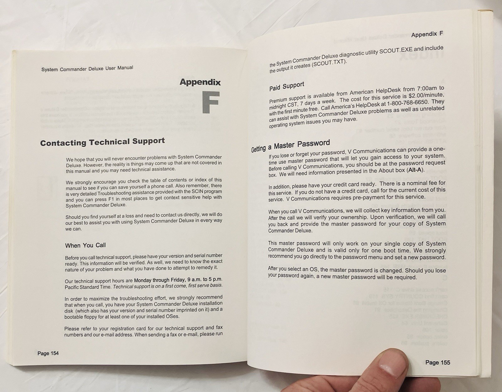 System Commander Deluxe User Manual VCOM Partitioning Guide Windows Linux (1998)