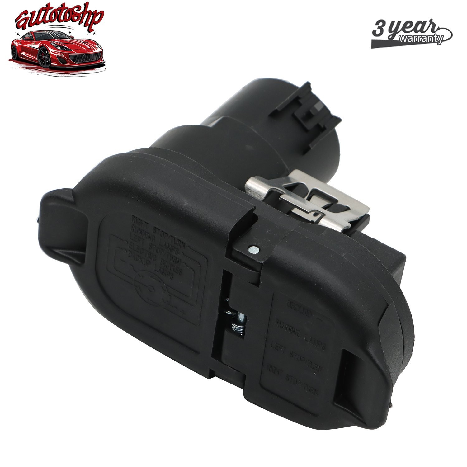 68014986AB For RAM 1500 2500 2011 2012-2022  Rear Bumper Trailer Tow Connector