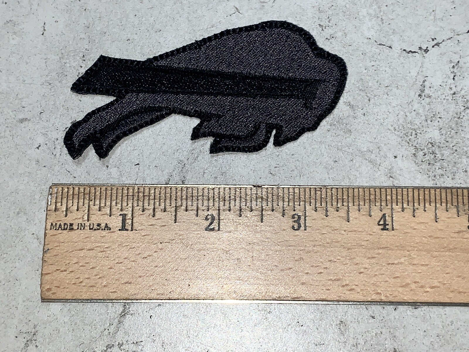 CUSTOM MADE Embroidered Buffalo Bills Blackout Patch Iron On and/or Sew On
