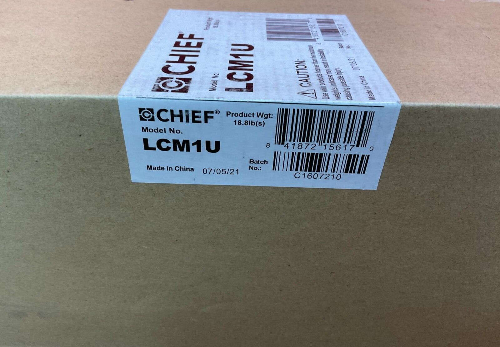 Chief Fusion Mounting Component 32"-65" LCM1U  ✅❤️️✅❤️️ Brand New! Sealed!