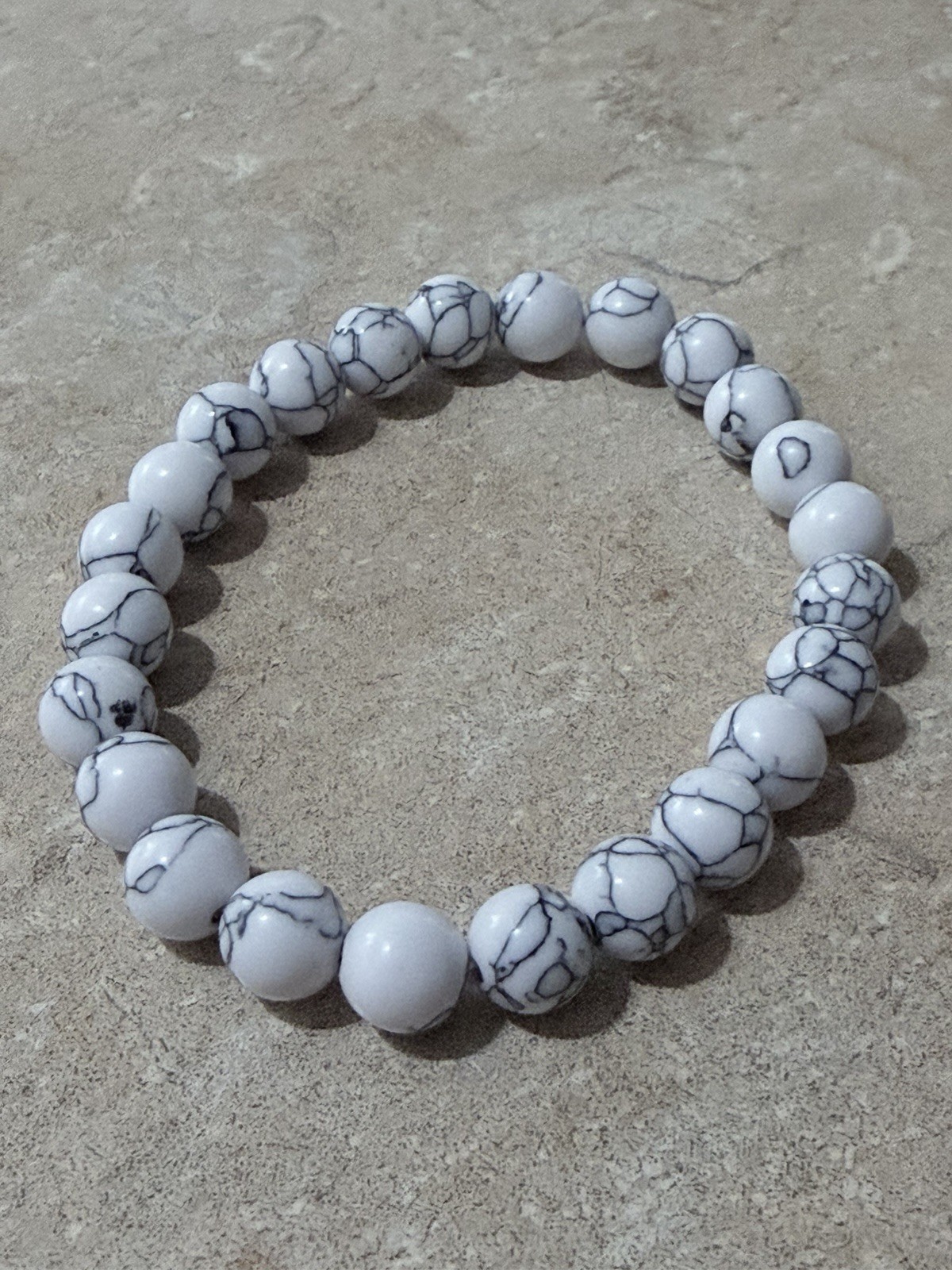 Minimal Marble Bracelet