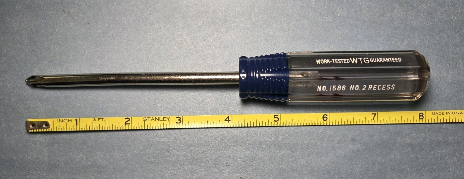 Vintage Work-testedWTGguaranteed Phillips Screwdriver