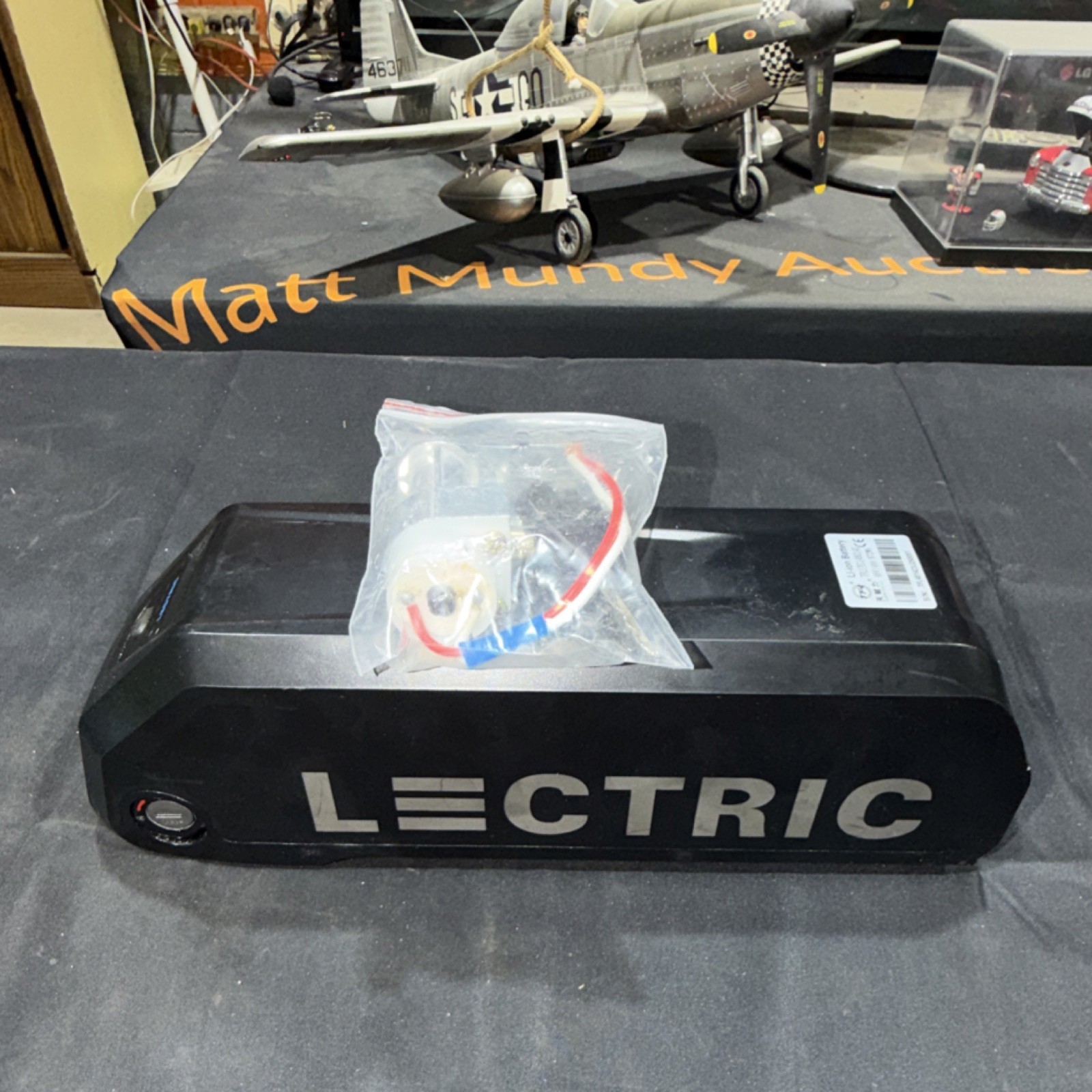 Two * Lectric 48V Battery with Replacement Lock ignition for E-Bike Black~READ