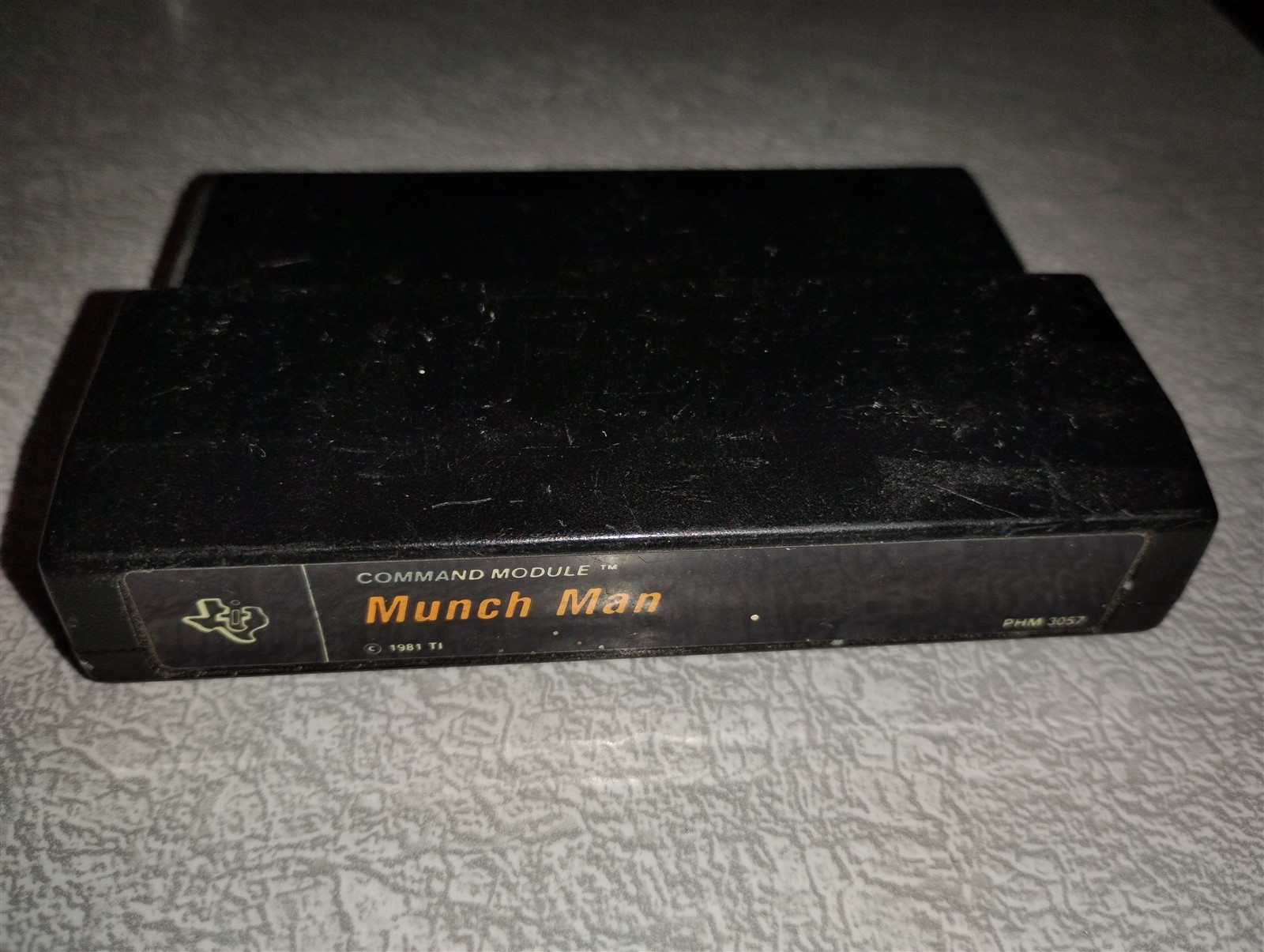 Munch Man Game Cartridge for Texas Instruments TI-99/4A 1981 PHM 3057 Jim Dramis