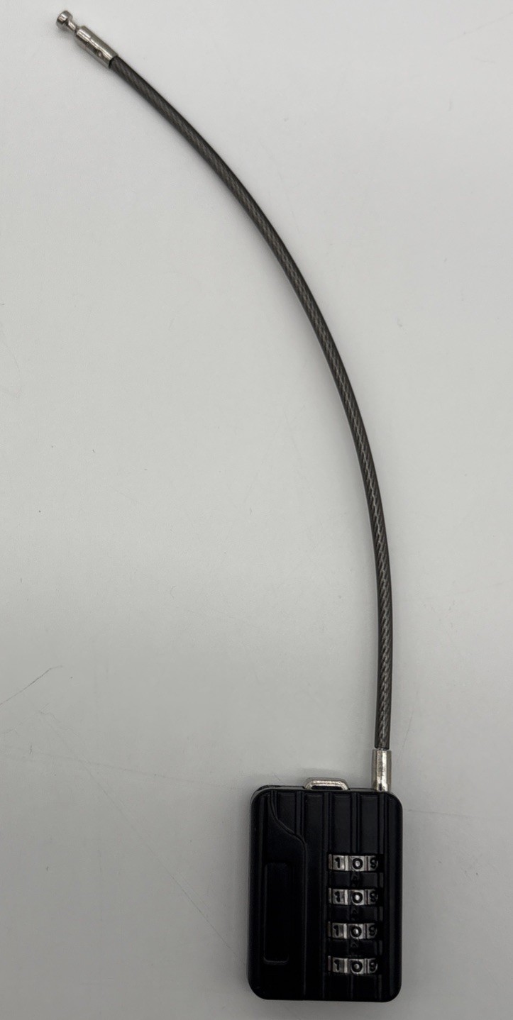 Combination Padlock 4 Digit, 30mm 1-3/16" Width Resettable New