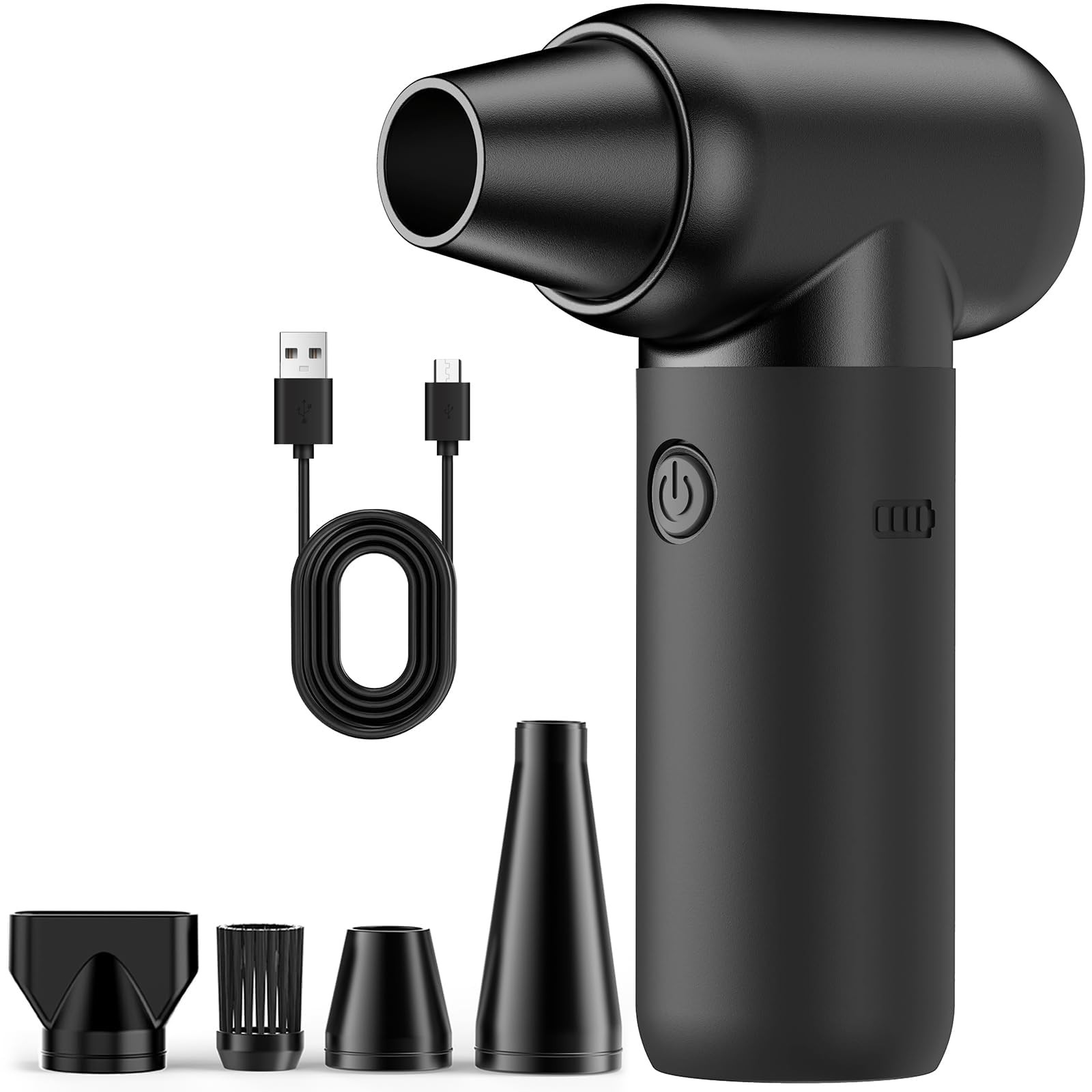 Compressed Air Duster Electric Air Duster Cordless Rechargeable 200000 RPM