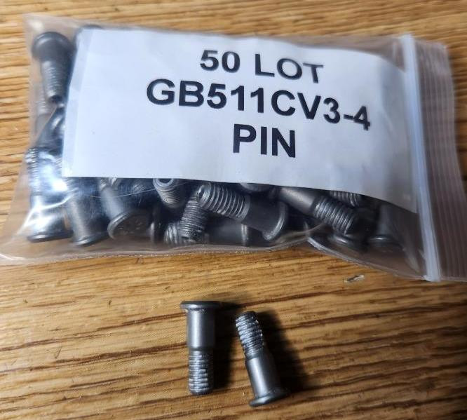 50 LOT HL140 6/GB511CV3-4/ SHEAR PIN 13/64"D X5/8"L 10-32 TPI FREE US SHIPPING