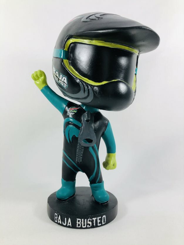Mountain Dew Baja Blast “Baja or Bust” Bobble head Promo MTN DEW