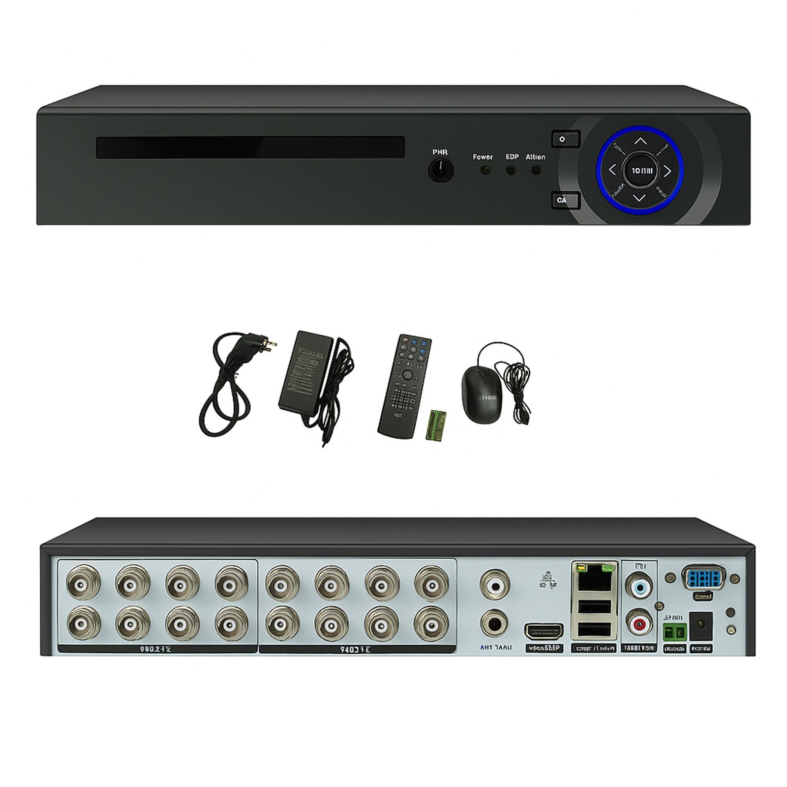 16 Channel Full HD 1080p Professional Xvr Dvr Nvr Facial Recognition