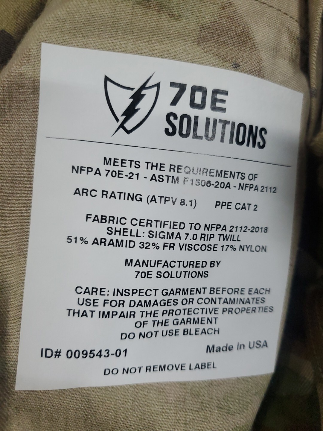 USGI ARMY Medium Regular Trousers Pants Test Item 70e Solution Rare