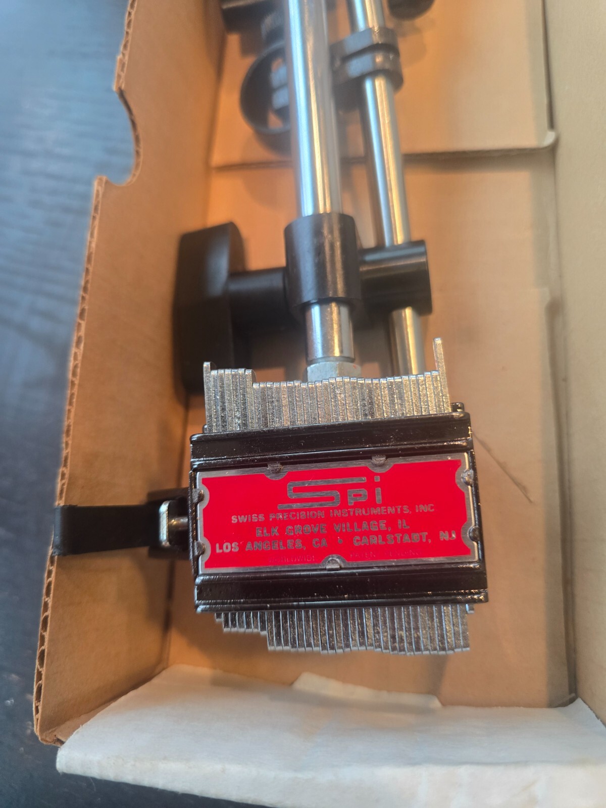 98-288-4 Swiss Precision Instruments Magnetic Base Indicator Holder NEW