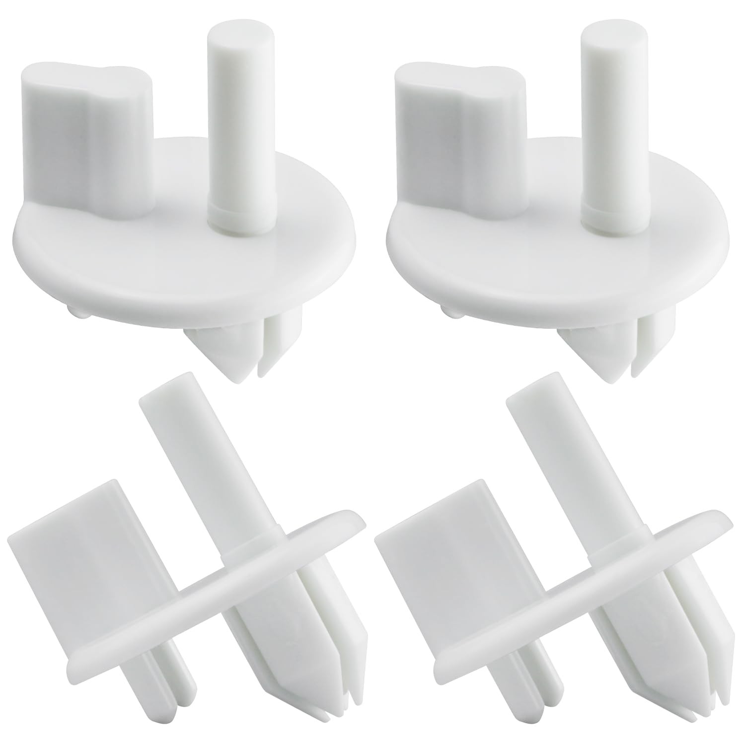 4 Pack 241993101 Crisper Shelf Cover Support Refrigerator Shelf Support Replace