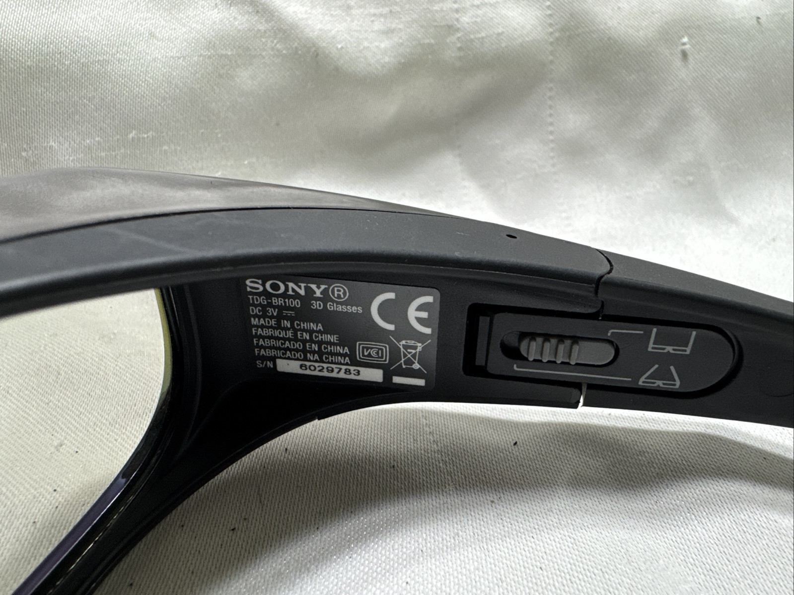Sony TDG-BR100 3D Glasses