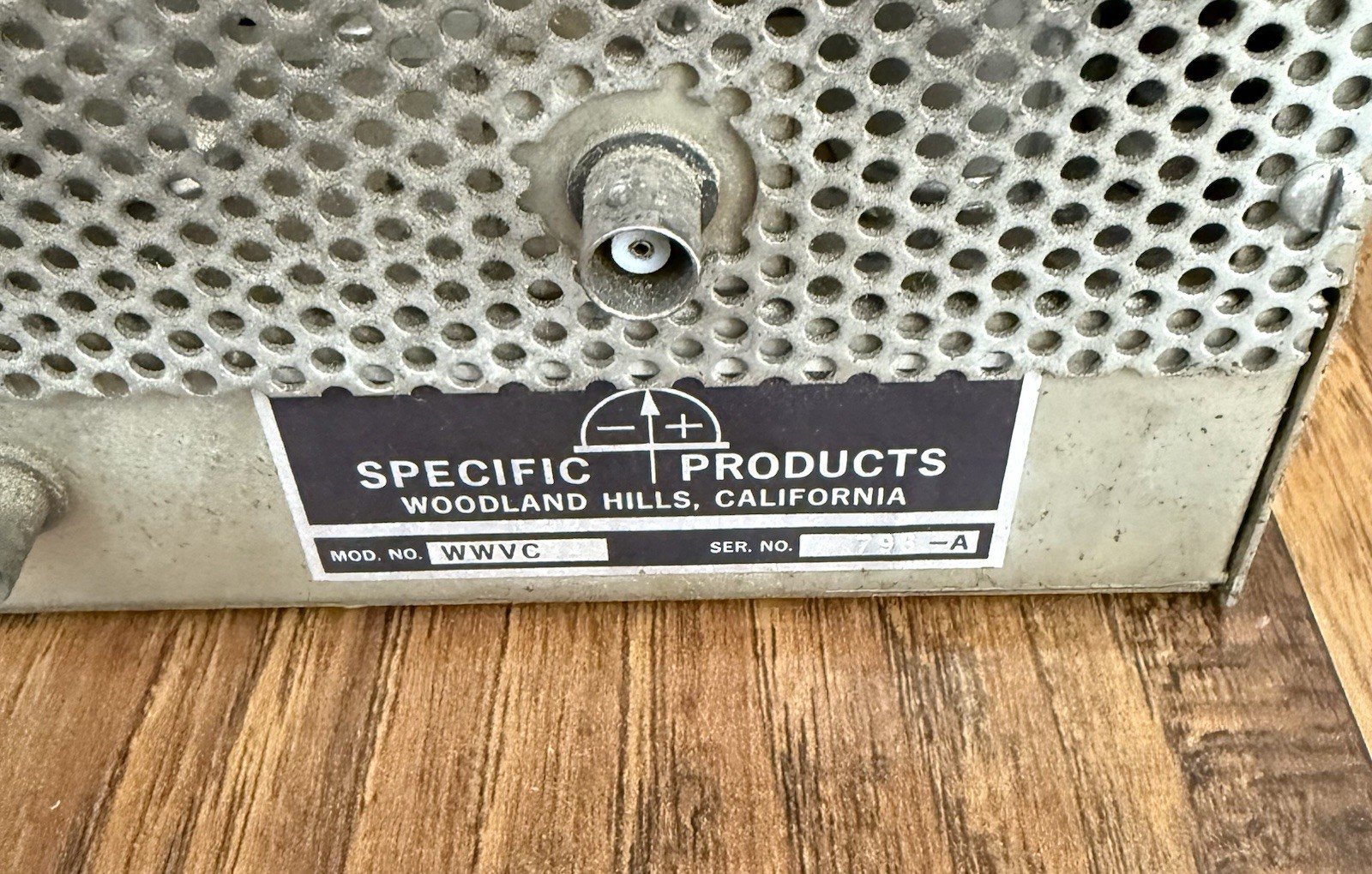 Parts/Repair Only — Read — Specific Products WWVC Standard Frequency Comparator