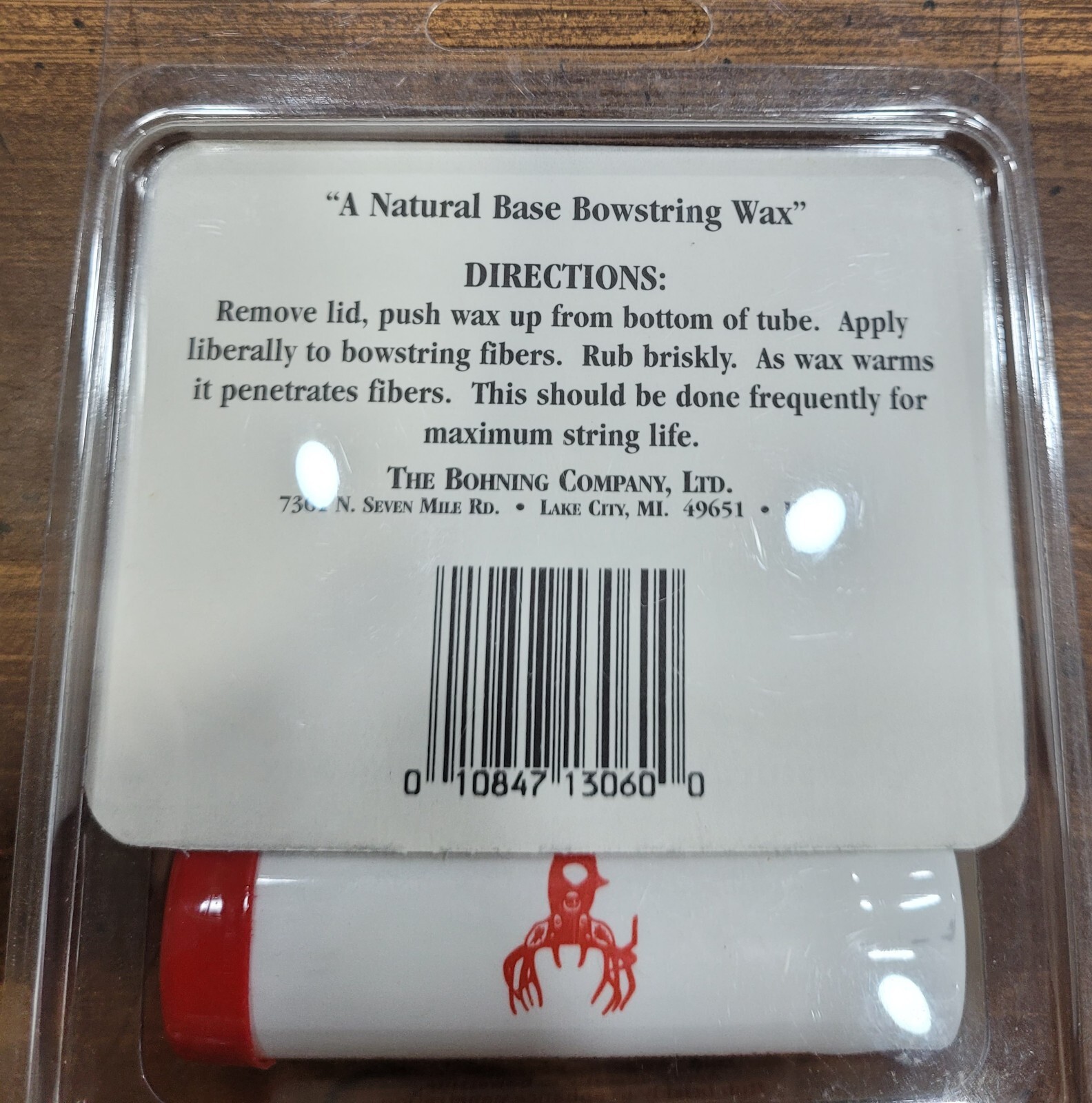 NIP Bohning Archery Tex-Tile Bow Wax