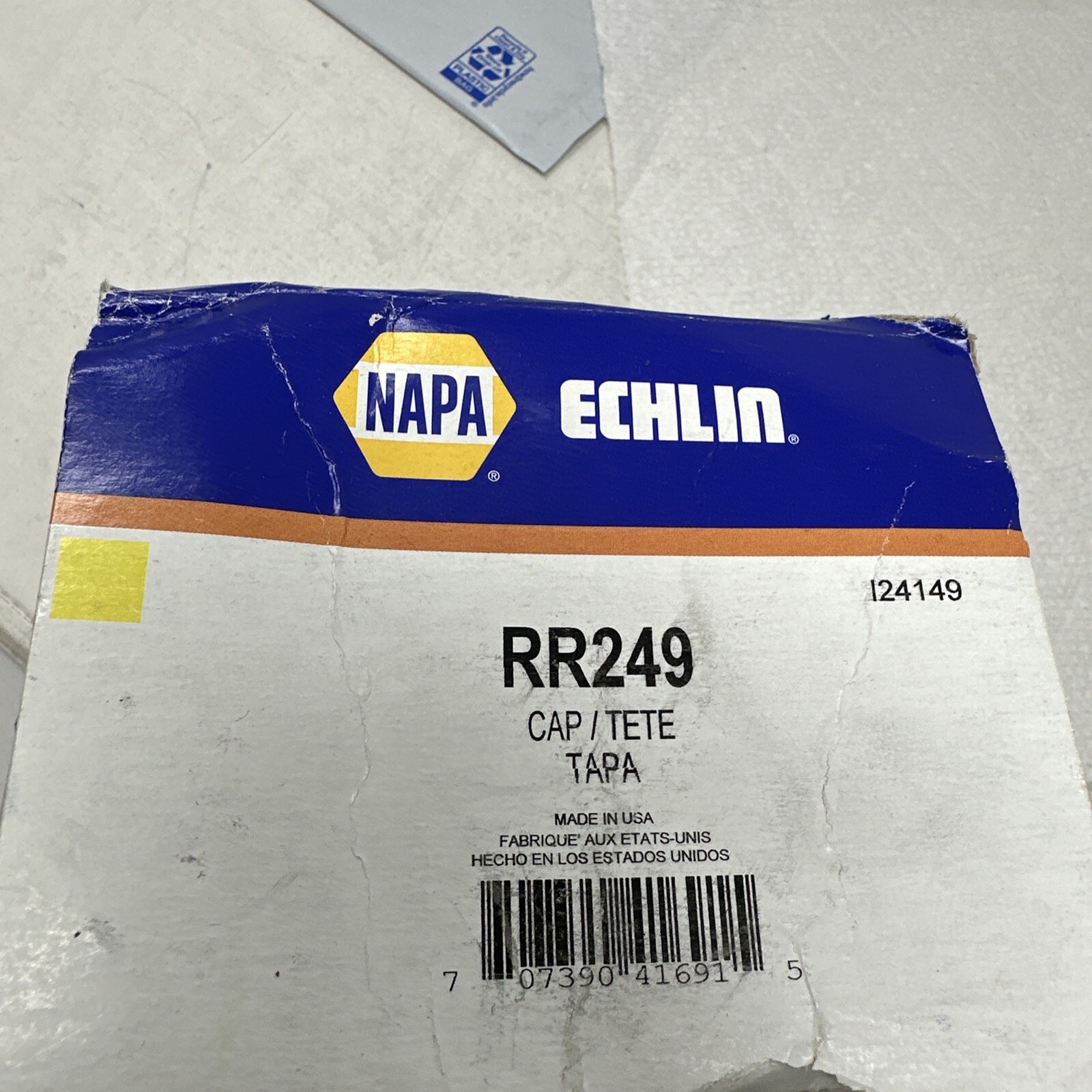 Napa Echlin RR249 Distributor Cap NIB/FREE SHIPPING!