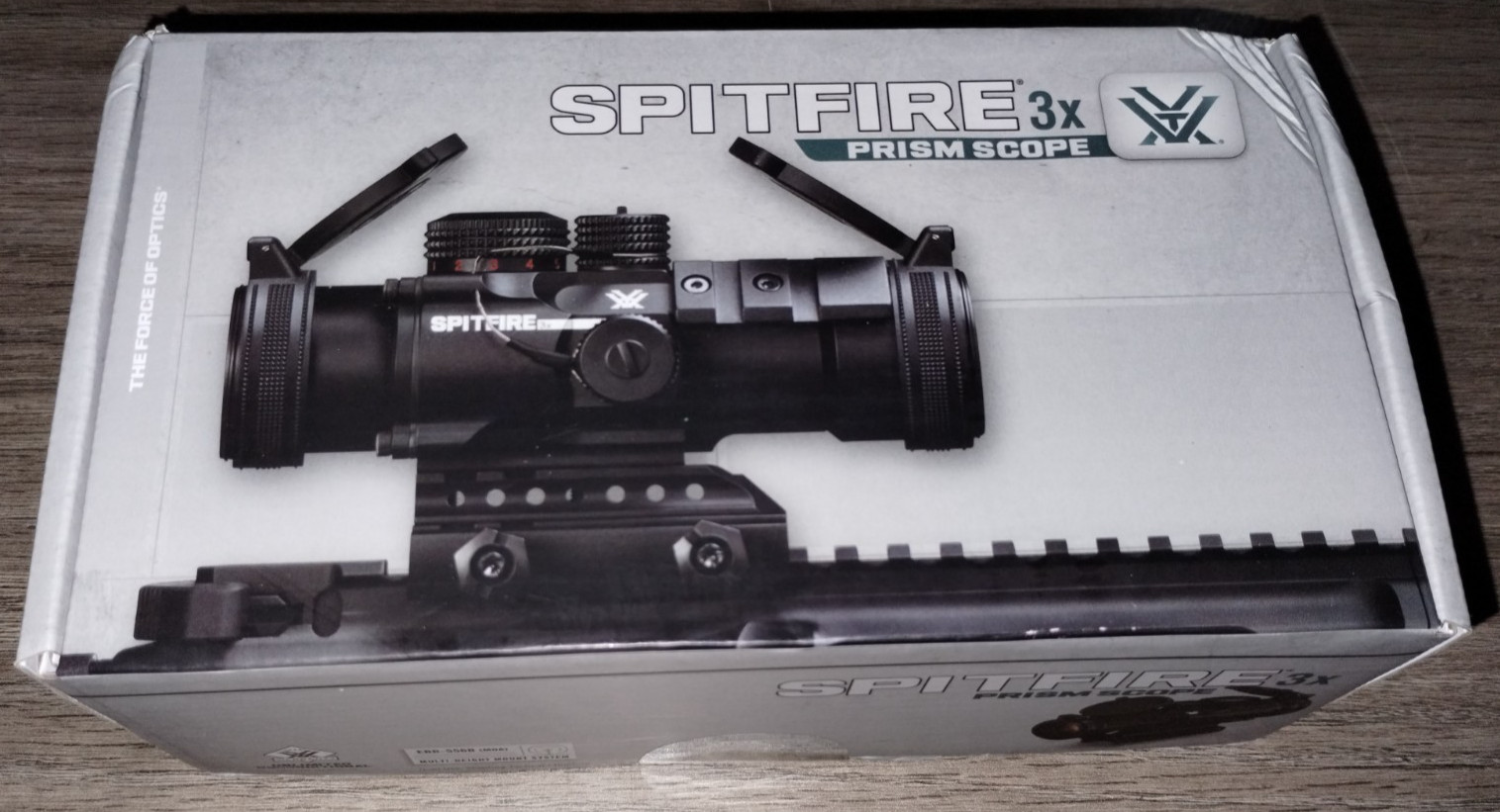 Vortex Spitfire 3X Prism Scope SPR-1303 Red/Green Dot MOA Reticle EBR-556B