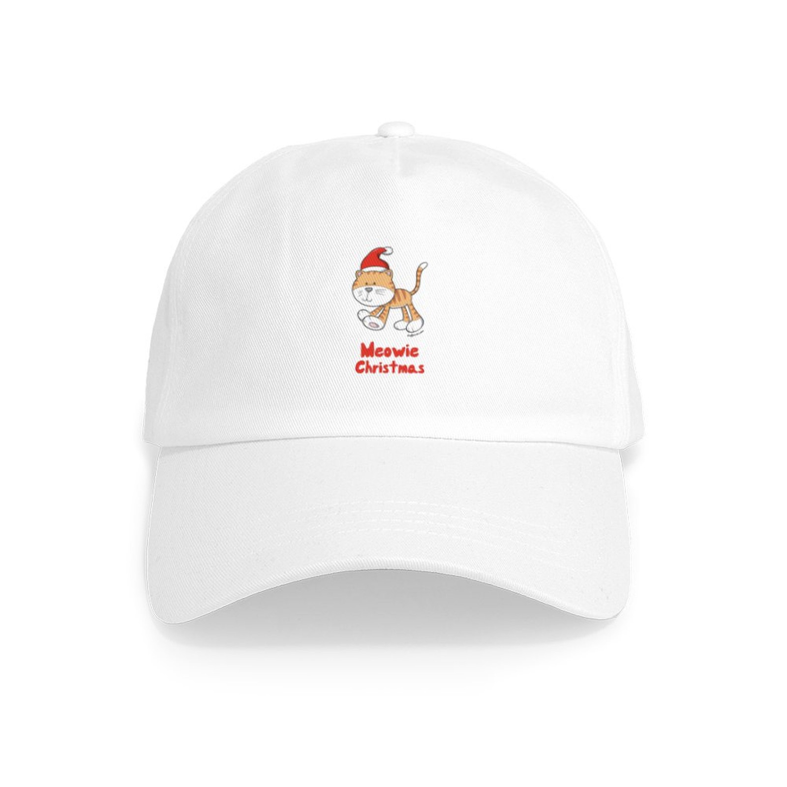 CafePress Christmas Kitty Cap Classic Baseball Cap (316096932)