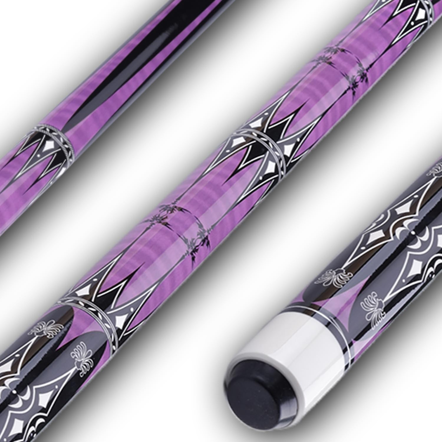 13mm 58 Inch 19 20 oz Billiard Pool Cue Stick, 1/2 Maple Billiard Pool Stick,...